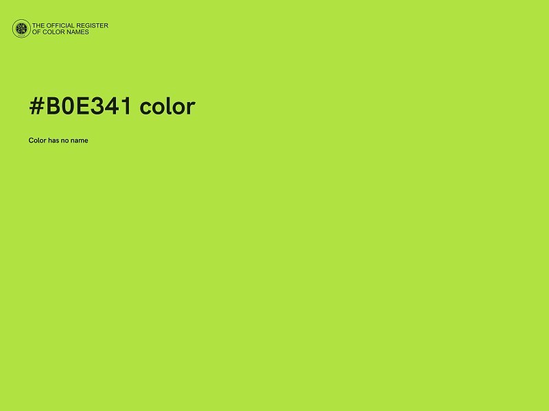 #B0E341 color image