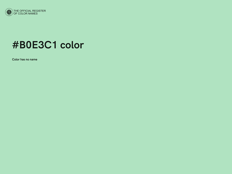 #B0E3C1 color image