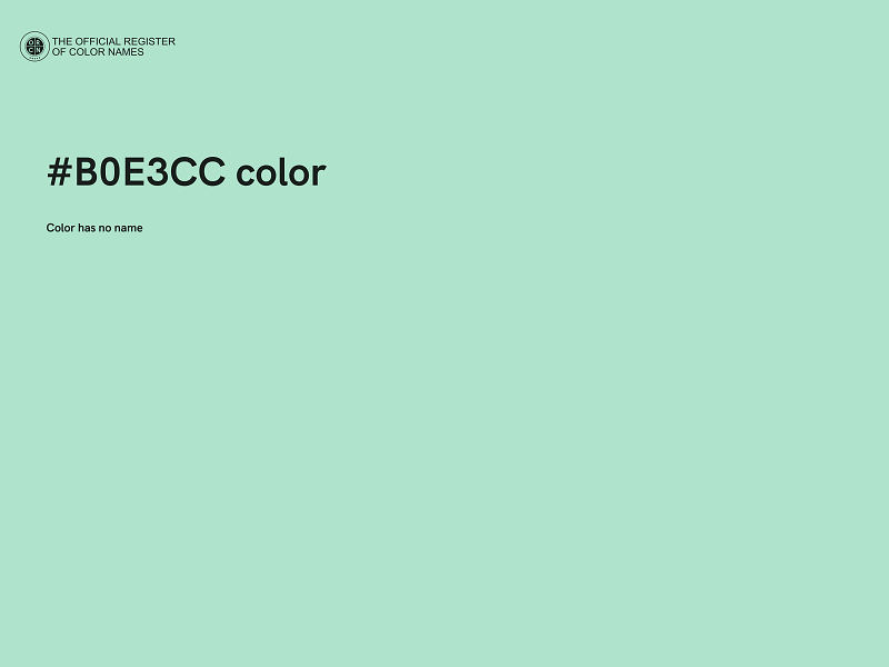 #B0E3CC color image