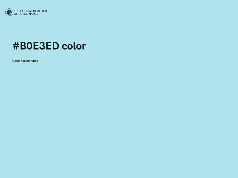 #B0E3ED color image