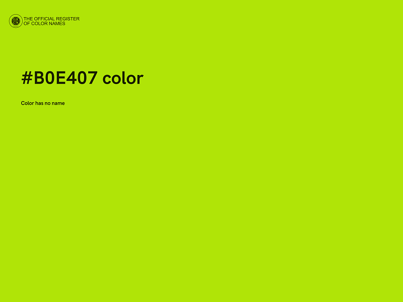 #B0E407 color image