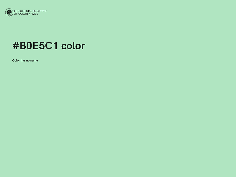 #B0E5C1 color image