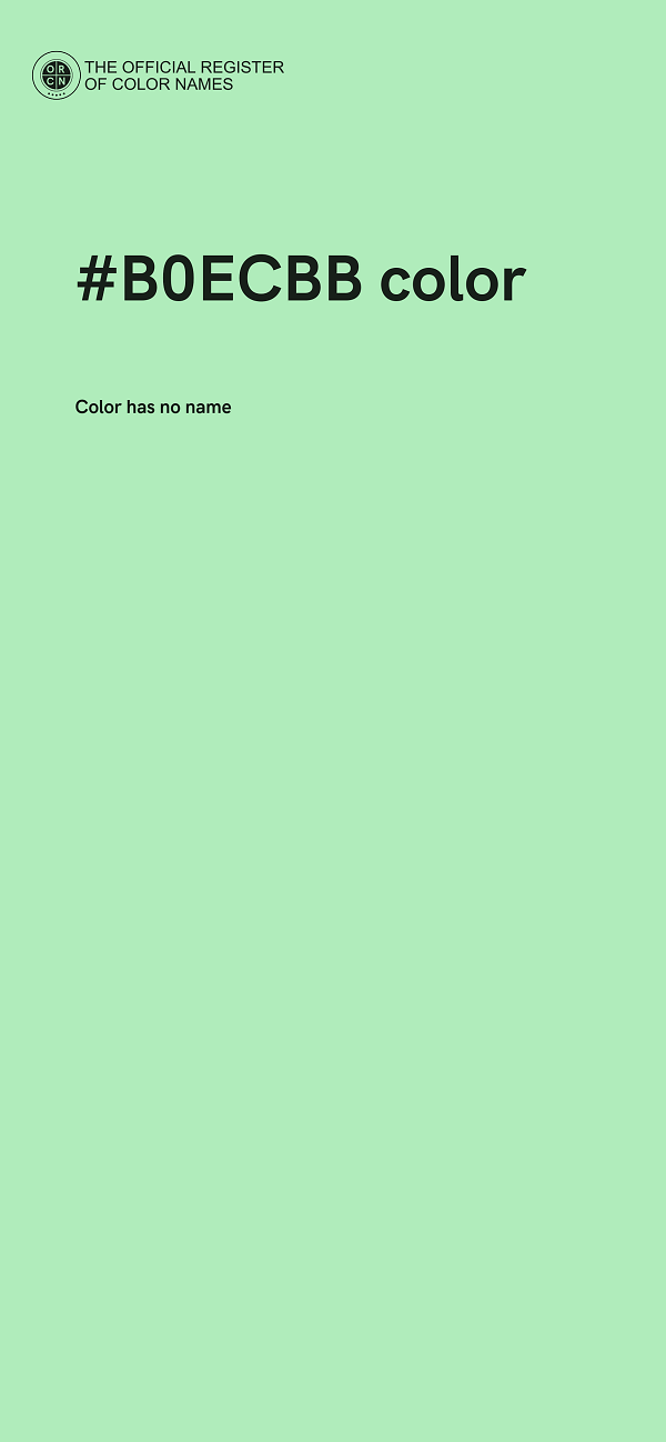 #B0ECBB color image