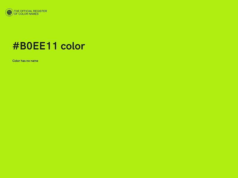 #B0EE11 color image