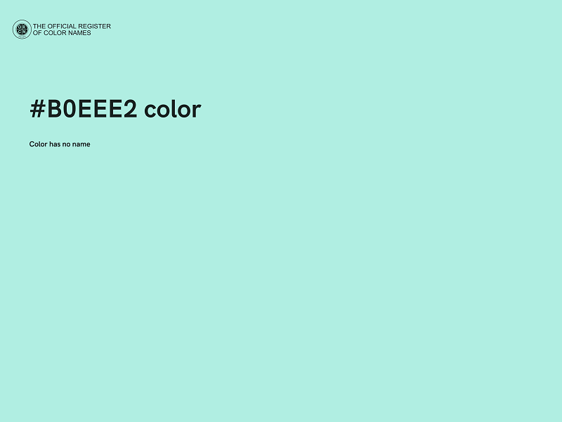 #B0EEE2 color image