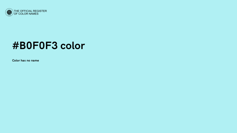 #B0F0F3 color image