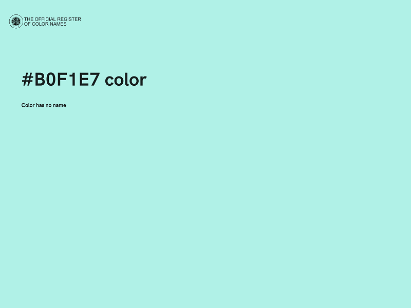 #B0F1E7 color image