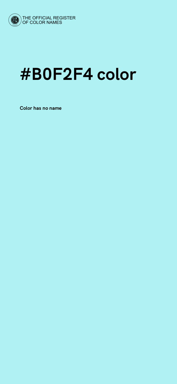 #B0F2F4 color image