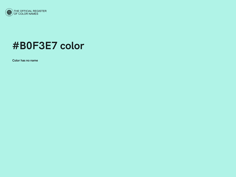 #B0F3E7 color image
