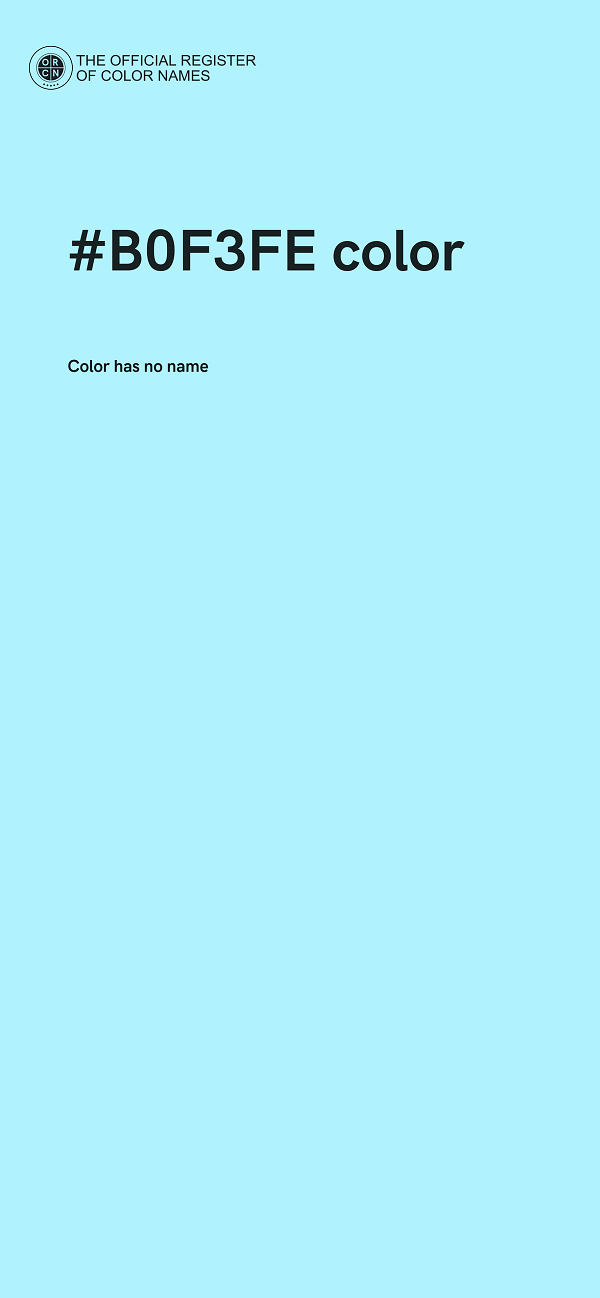 #B0F3FE color image