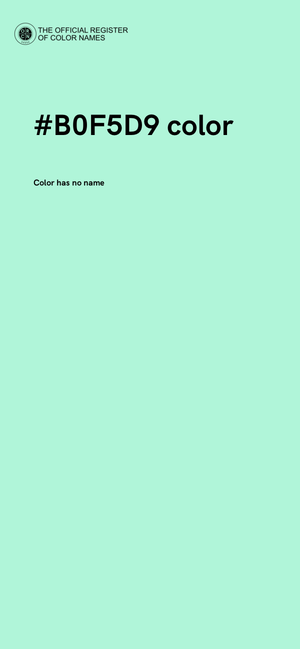 #B0F5D9 color image