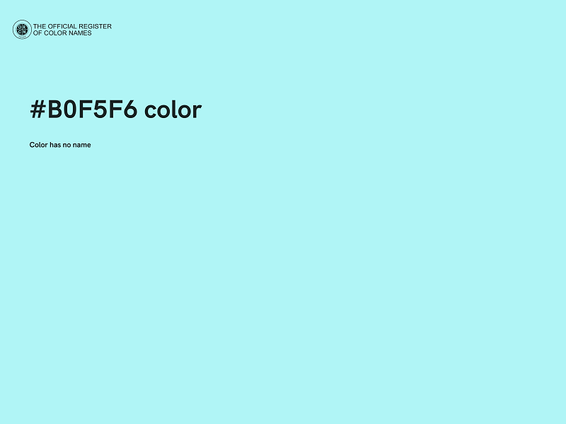 #B0F5F6 color image