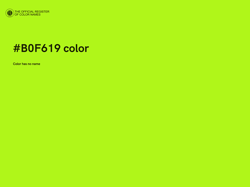 #B0F619 color image