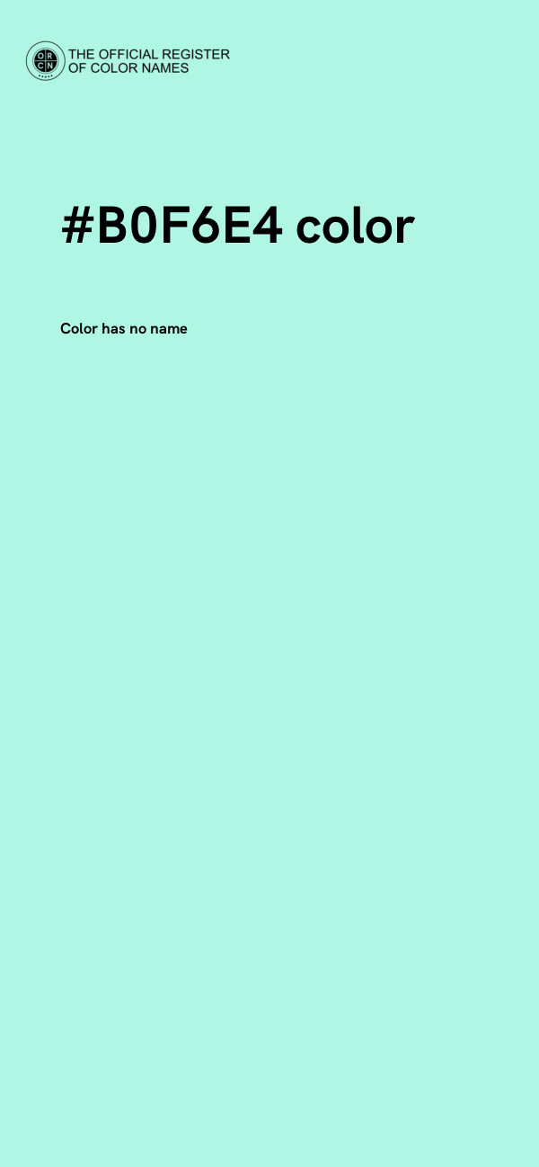 #B0F6E4 color image