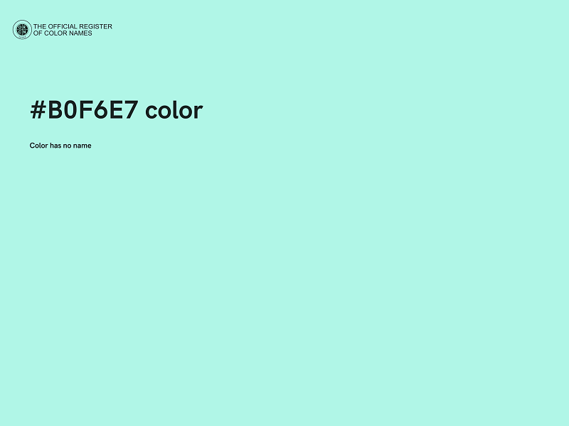 #B0F6E7 color image