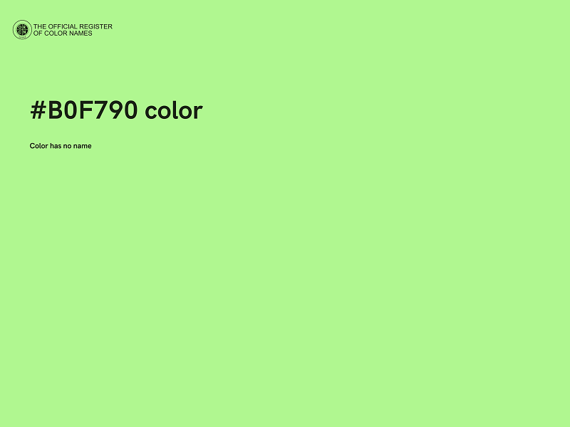 #B0F790 color image