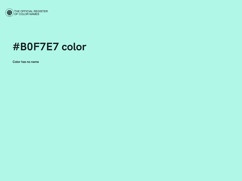 #B0F7E7 color image