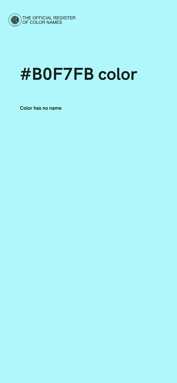 #B0F7FB color image