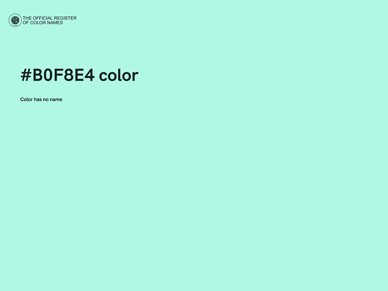 #B0F8E4 color image