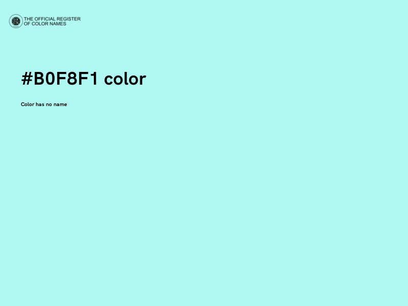 #B0F8F1 color image