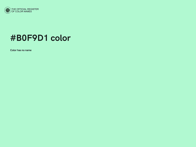 #B0F9D1 color image