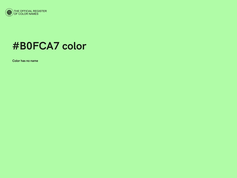 #B0FCA7 color image