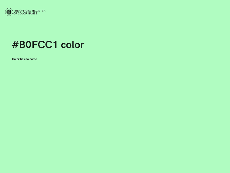 #B0FCC1 color image