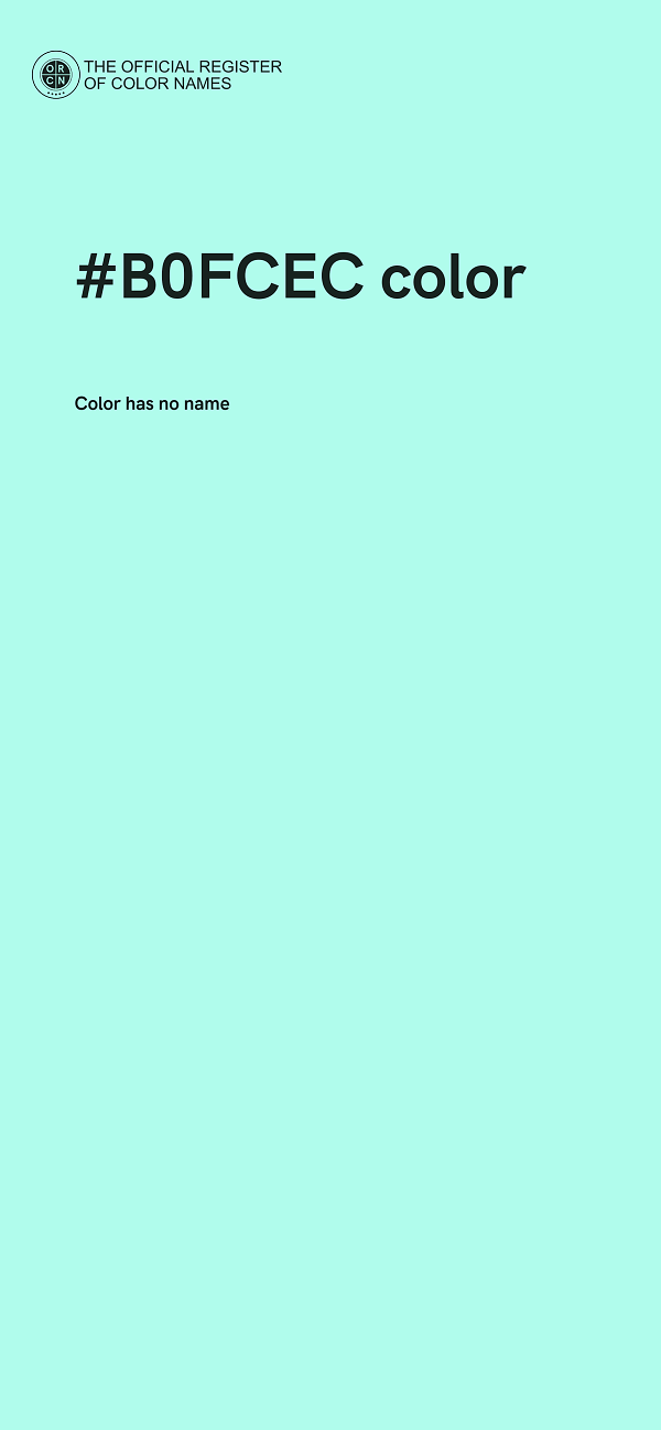 #B0FCEC color image