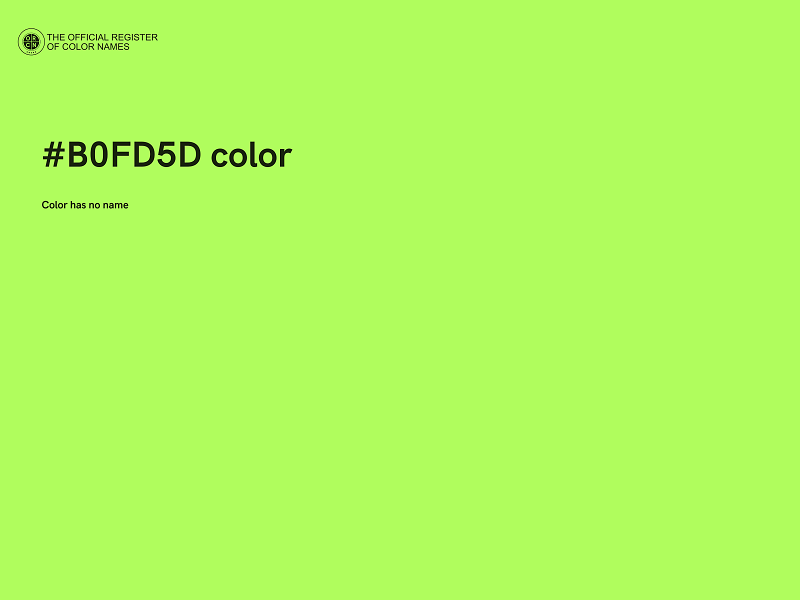 #B0FD5D color image