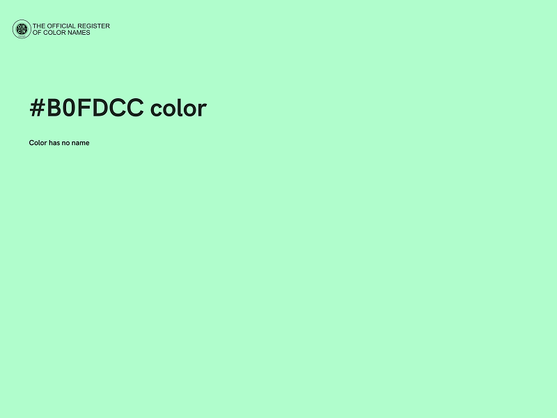 #B0FDCC color image