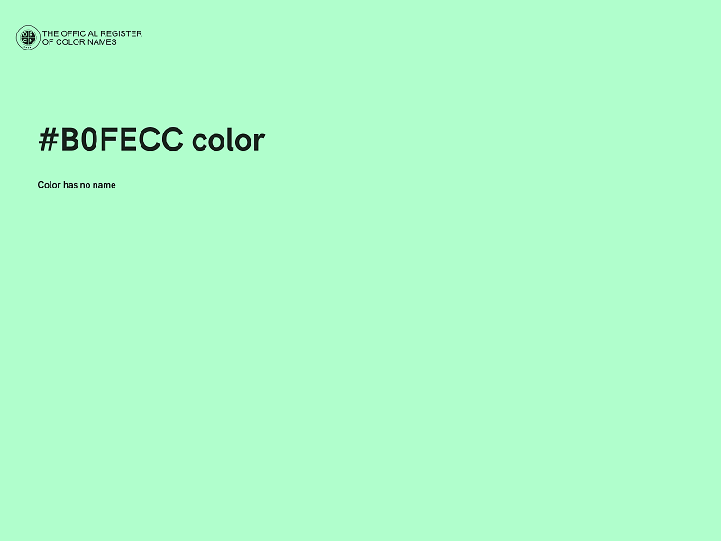 #B0FECC color image