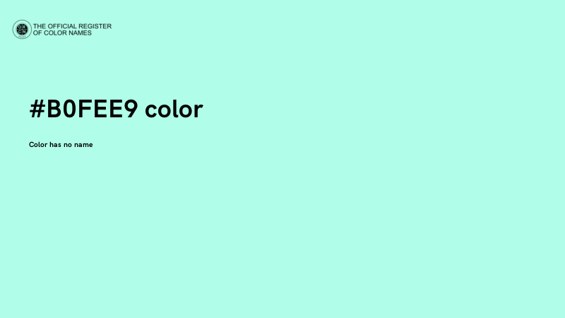 #B0FEE9 color image