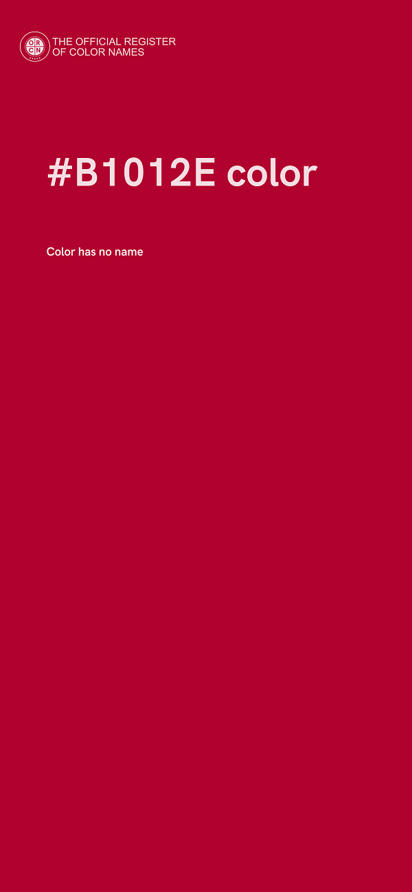 #B1012E color image