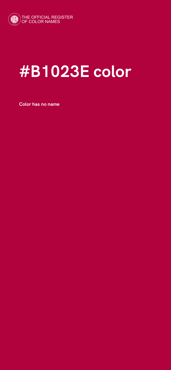 #B1023E color image