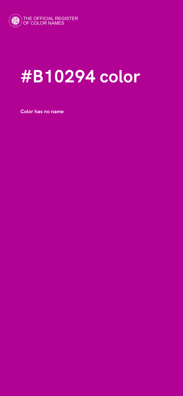 #B10294 color image