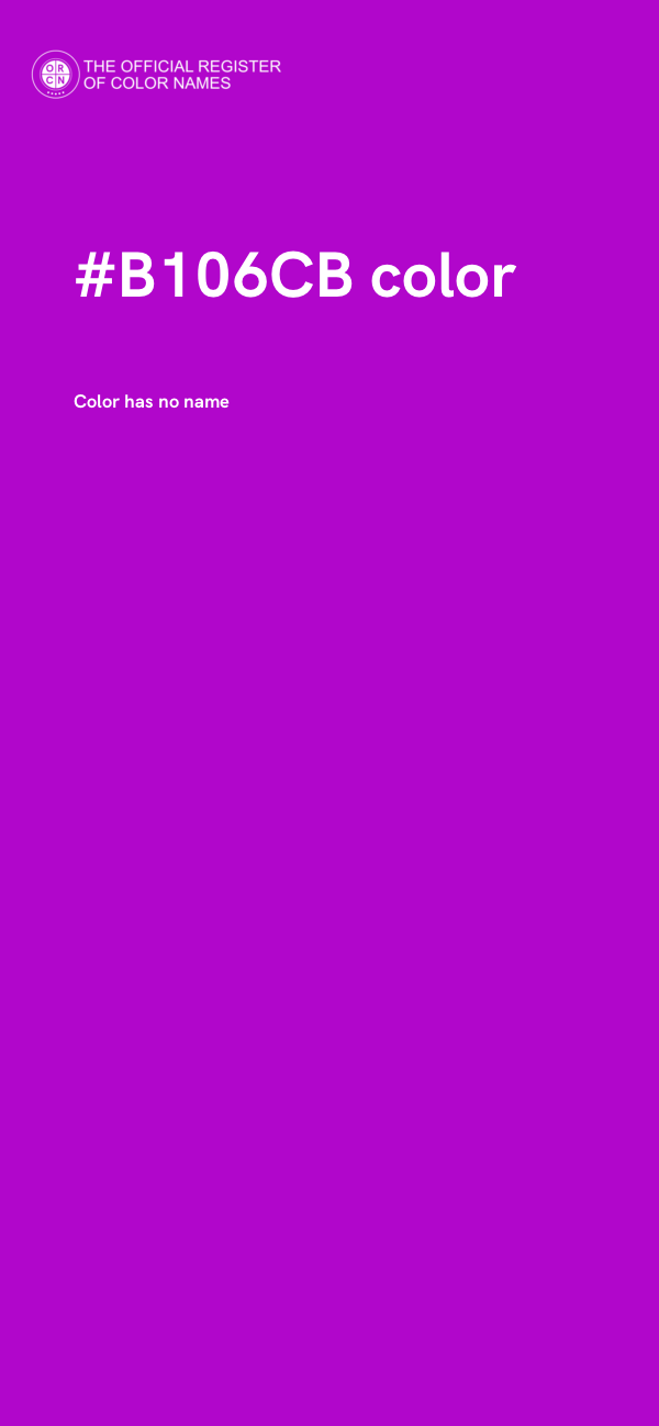 #B106CB color image