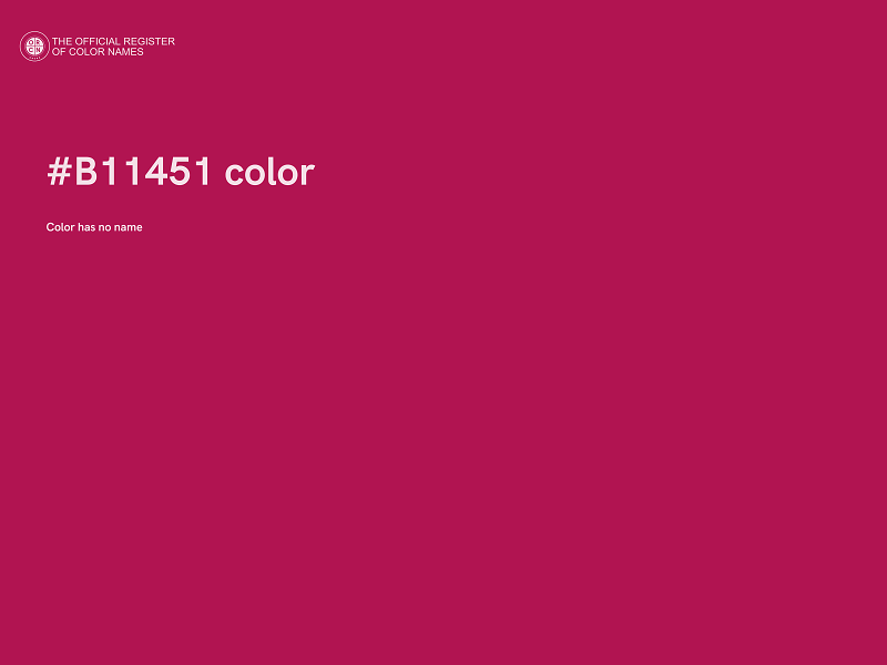 #B11451 color image