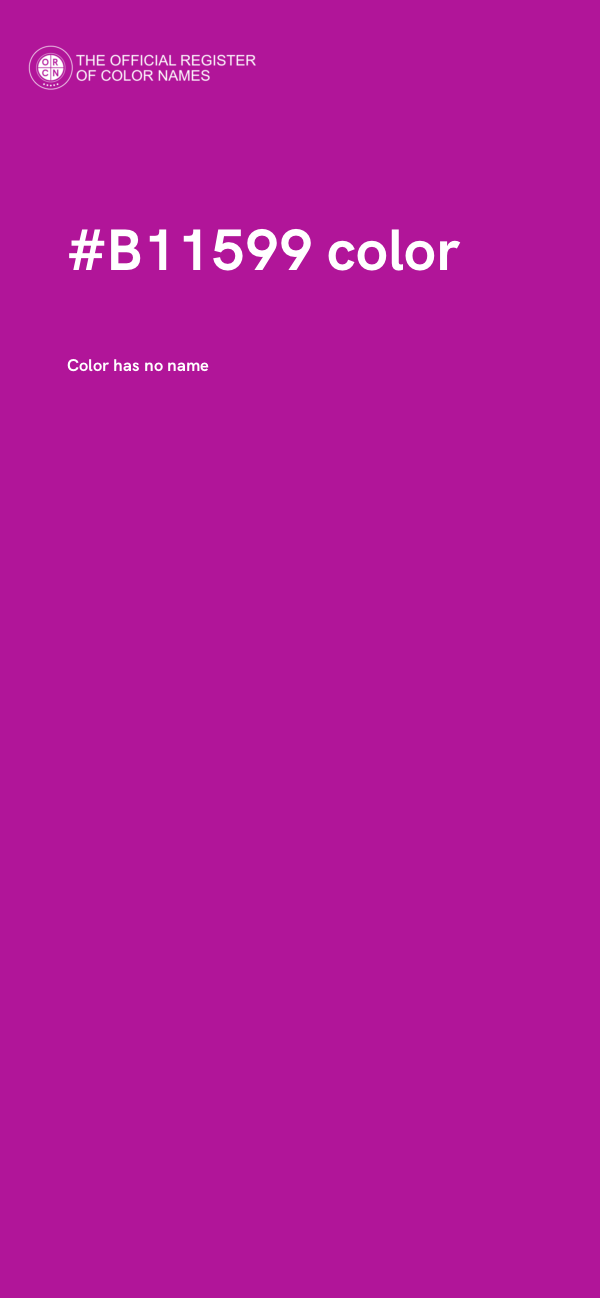 #B11599 color image