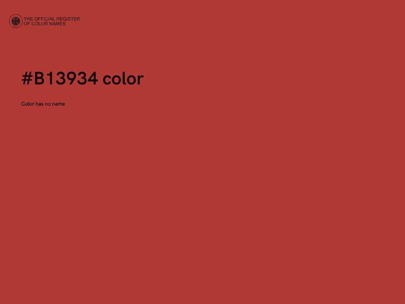 #B13934 color image