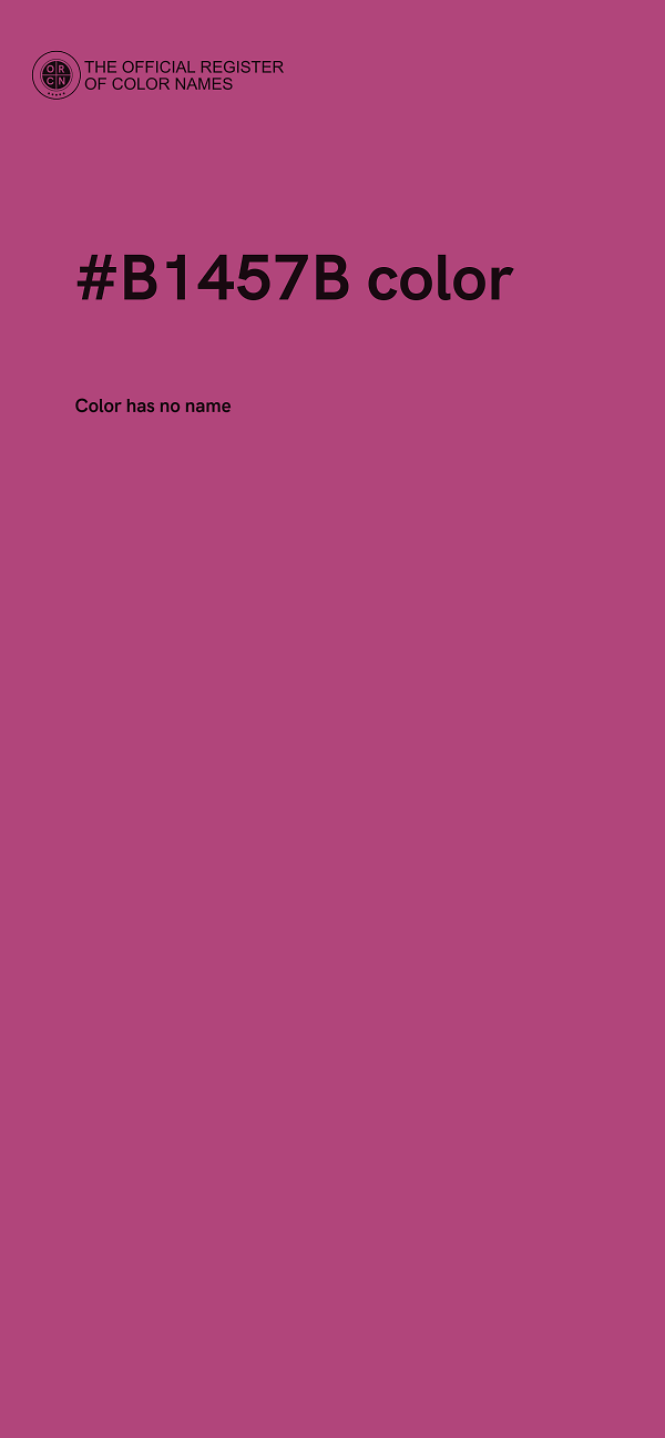 #B1457B color image