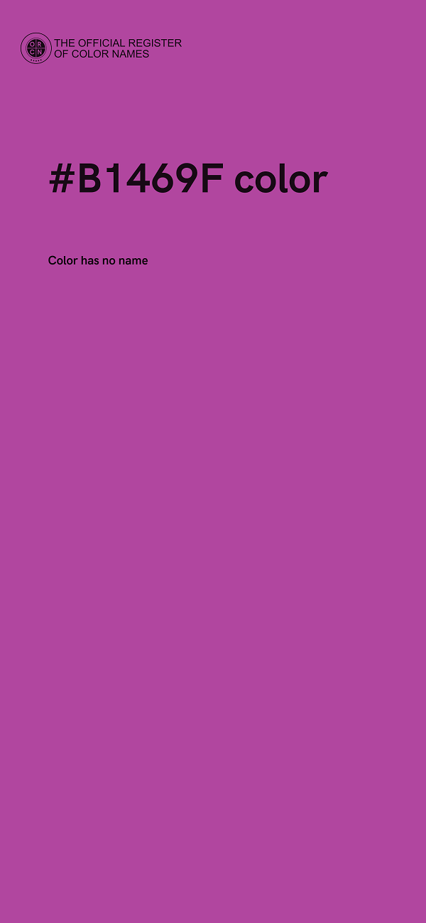 #B1469F color image