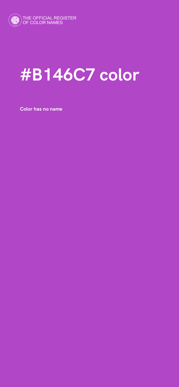 #B146C7 color image