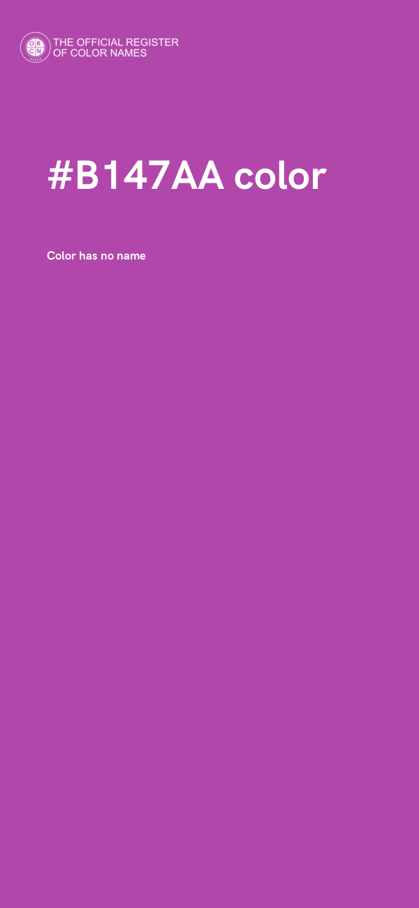#B147AA color image