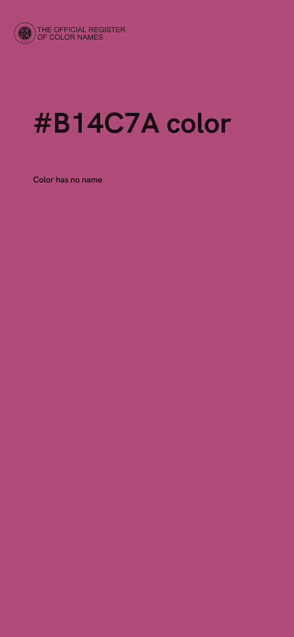 #B14C7A color image