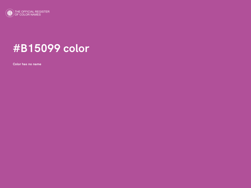 #B15099 color image