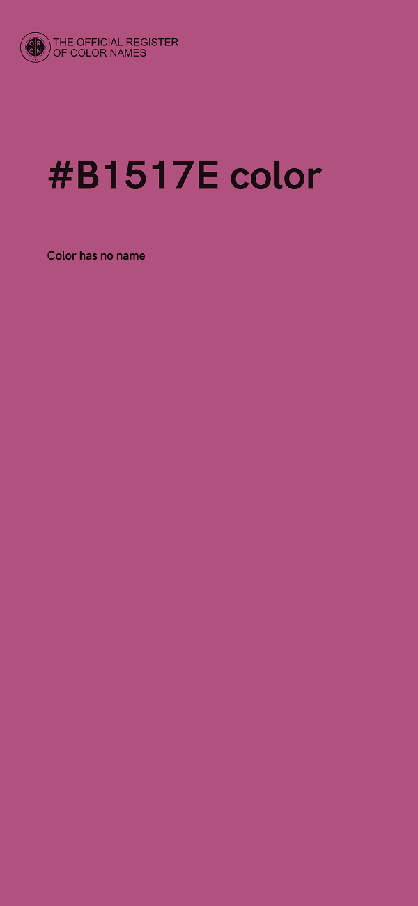 #B1517E color image