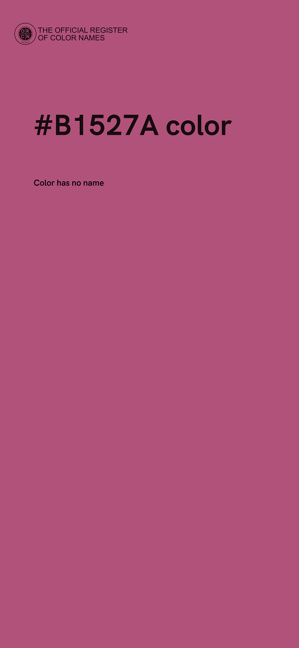 #B1527A color image