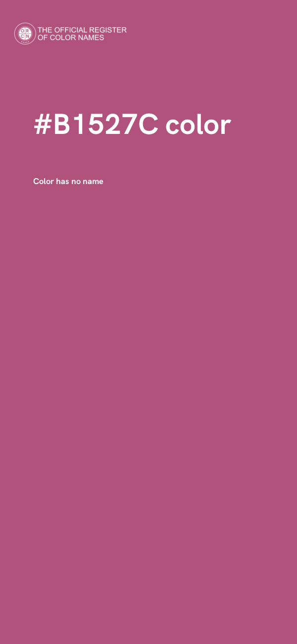 #B1527C color image