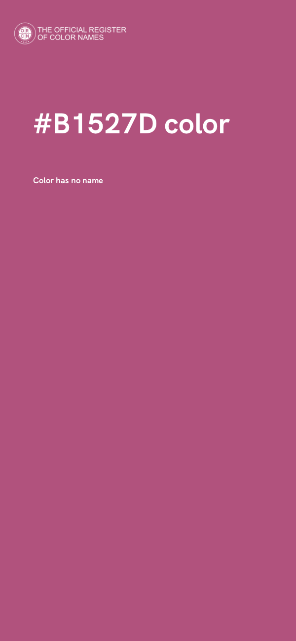 #B1527D color image