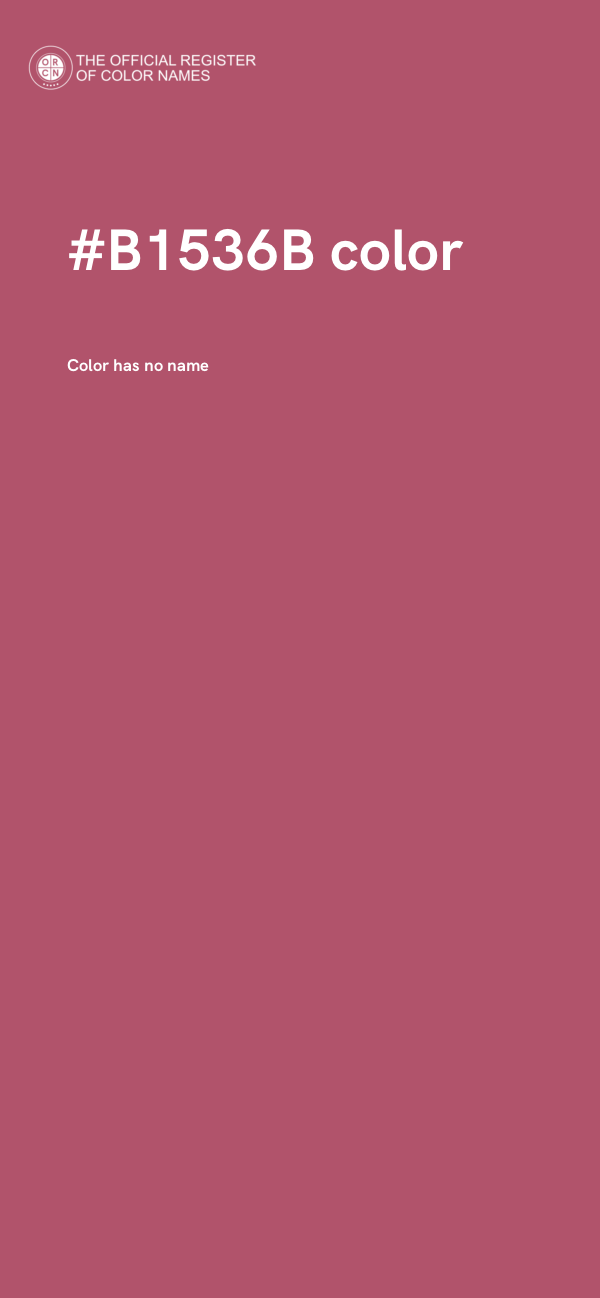 #B1536B color image